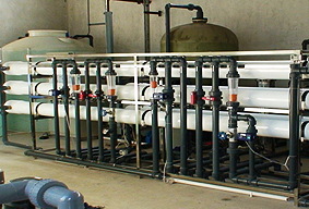 محطة معالجة وتنقية المياه بتقنية EDI
