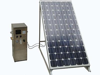 محطة تحلية المياه المالحة بالطاقة الشمسية